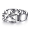 925 Sterling Silver Twisted Smart Ring Enhancer