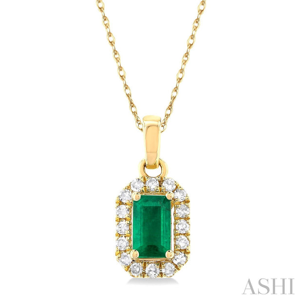 ASHI – SAPPHIRE & DIAMOND PENDANT