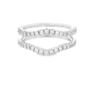 DIAMOND CONTOUR RING WRAP - 1/2 CT