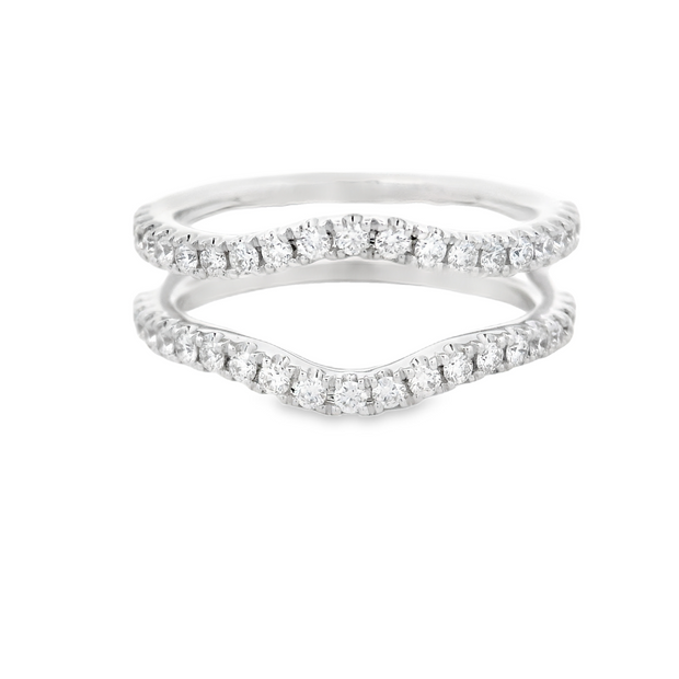 DIAMOND CONTOUR RING WRAP - 1/2 CT
