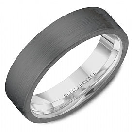 CROWN RING – MENS TANTALUM WEDDING BAND