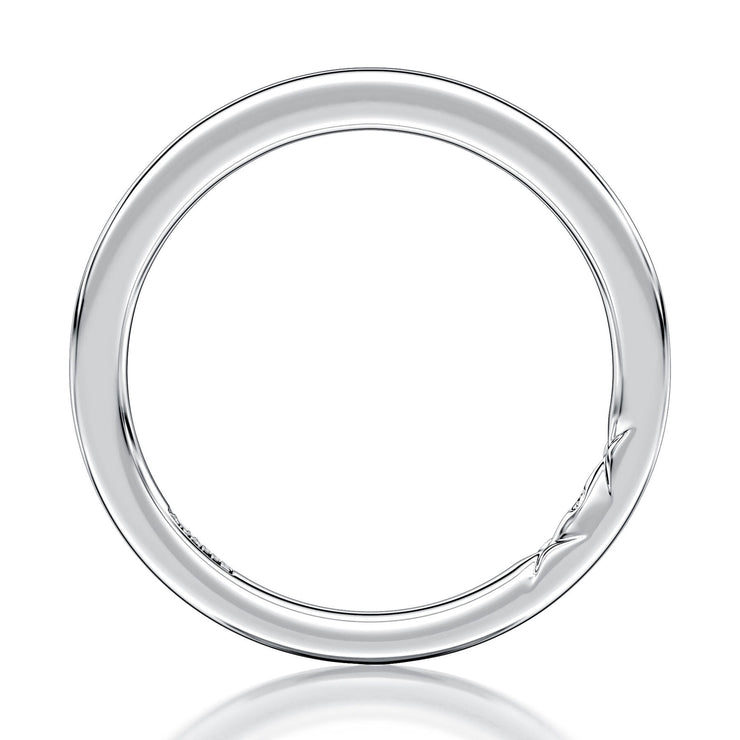 A Jaffe - White Gold Wedding Band