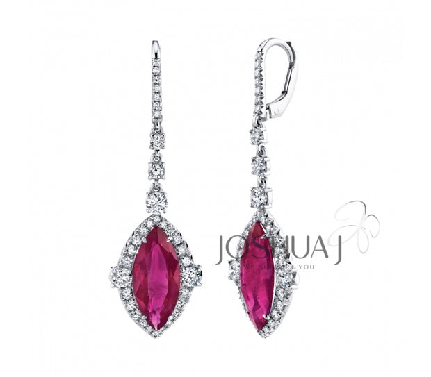Colored Stone Earring