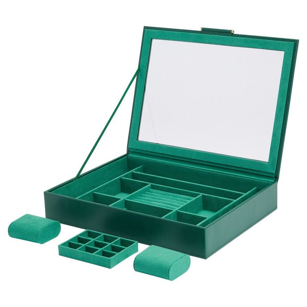 WOLF - SOPHIA JEWELRY BOX W/ WINDOW FOREST