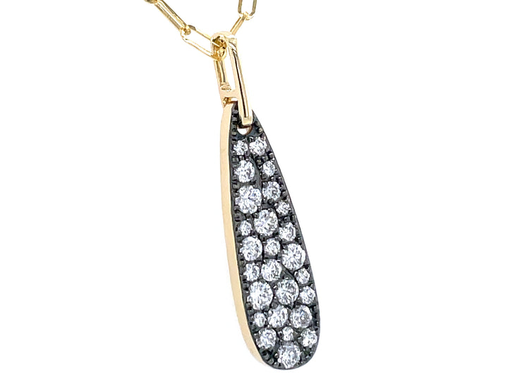 DILAMANI - DIAMOND TEARDROP PENDANT