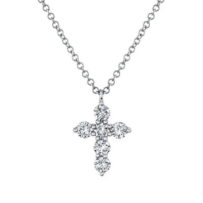 SHY CREATION - DIAMOND CROSS PENDANT