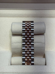 ROLEX DATEJUST, DIAMOND COMPUTER DIAL, ROSE GOLD