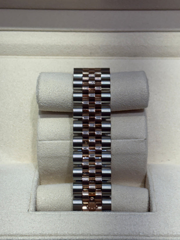 ROLEX DATEJUST, DIAMOND COMPUTER DIAL, ROSE GOLD