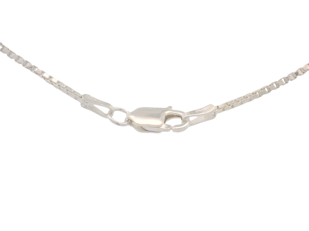 SILVER BOX CHAIN 18"