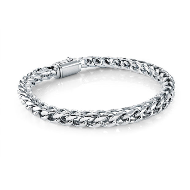 Square Franco Link Bracelet