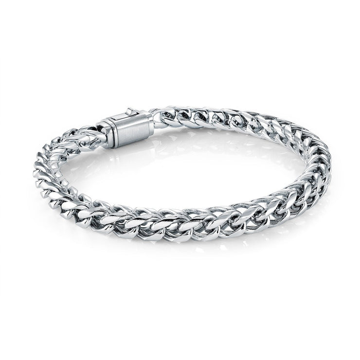 Square Franco Link Bracelet