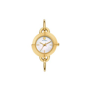 Tory Burch - Miller Bangle Watch Gold Tone With Interchangeable Top Rings