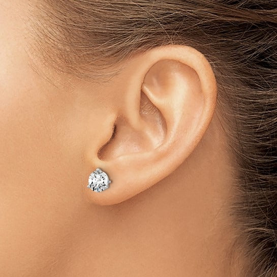 LAB GROWN DIAMOND STUDS 1.50CTW