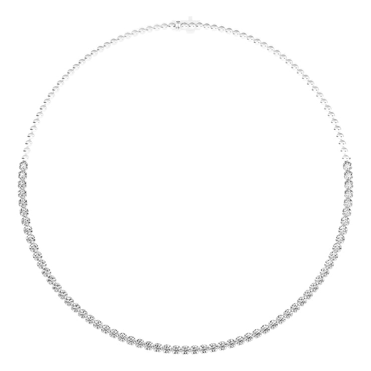 Bare Brilliance Lab Grown DiamondTennis Necklace 18"