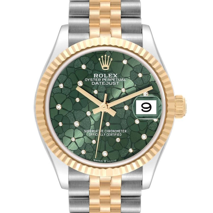 2024 Rolex Datejust - Green Floral