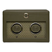 Wolf - Earth Double Watch Winder - Olive