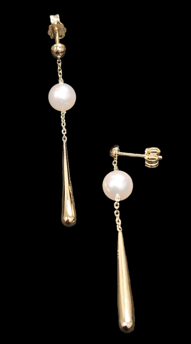 PEARL DANGLE EARRINGS