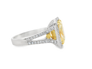 Yellow Diamond Ring