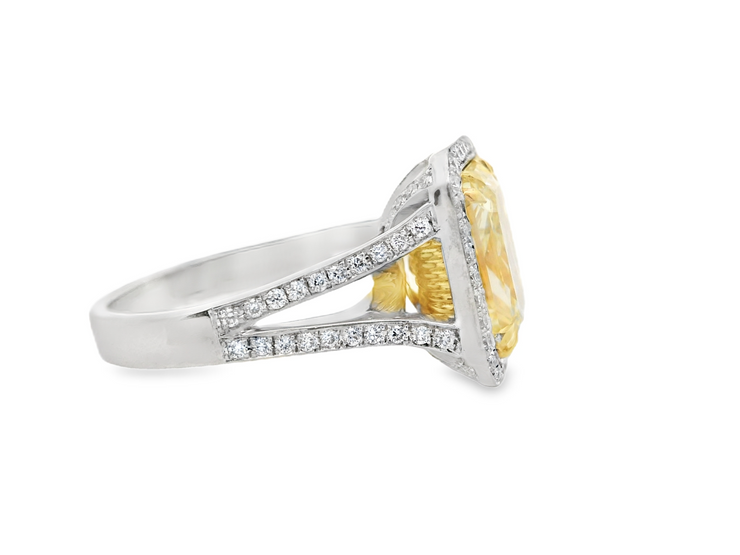 Yellow Diamond Ring