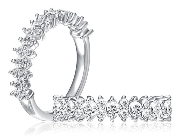 A JAFFE - DIAMOND WEDDING BAND