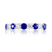 Sapphire & Diamond Band