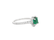 Emerald & Diamond Ring