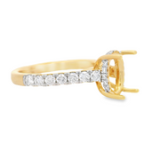 Diamond Semi-Mount Ring