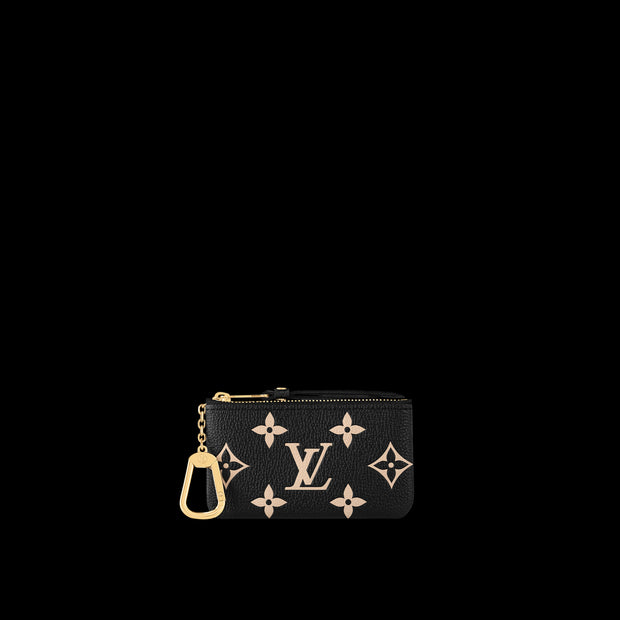 Louis Buitton Bi-Color Monogram Empriente Leather Key Pouch