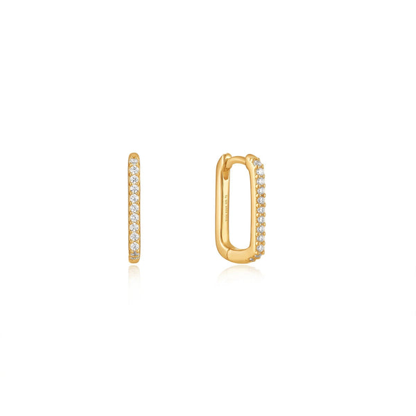 Ania Haie - Gold Glam Hoop Earrings