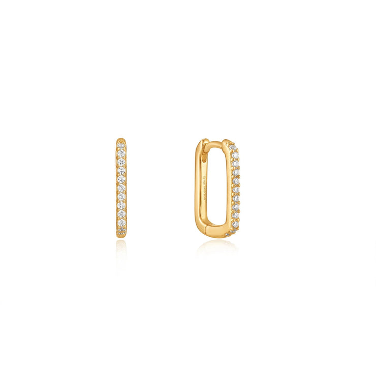 ANIA HAIE - GOLD GLAM HOOP EARRINGS