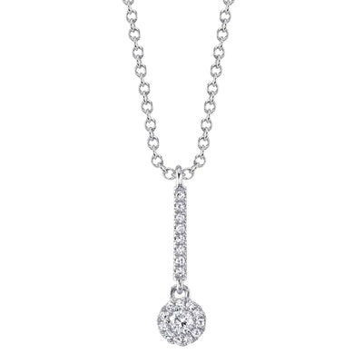 Shy Creation - Diamond Dangle Pendant