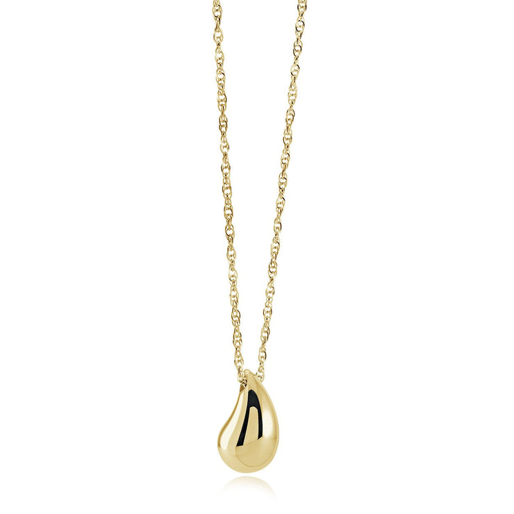 Italgem - Yellow Stainless Steel Bottega Necklace 18"