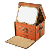 Wolf - Ida Trunk Jewelry Box - Orange