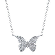 SHY CREATION - DIAMOND BUTTERFLY PENDANT