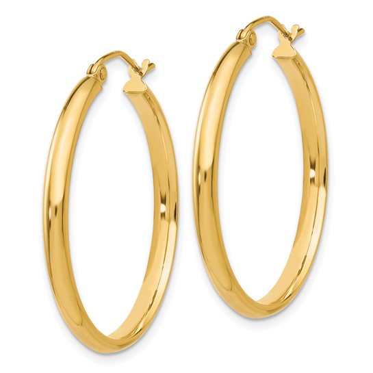 Gold Hoop Earring
