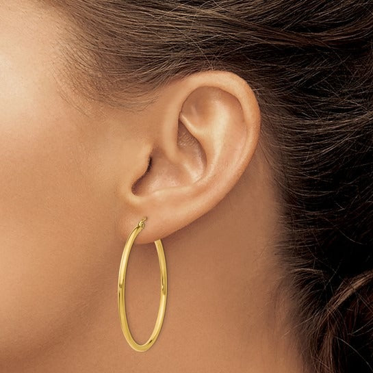 Gold Hoop Earring