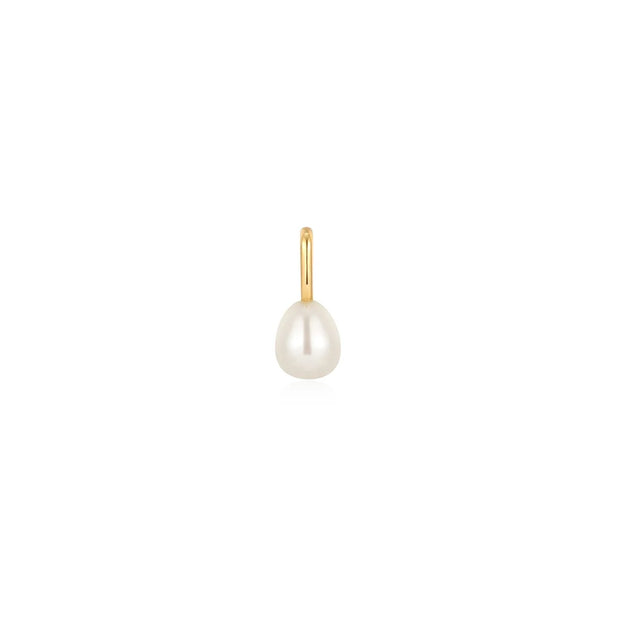 ANIA HAIE - GOLD PEARL NECKLACE CHARM