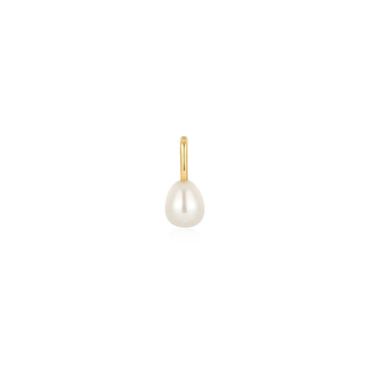 ANIA HAIE - GOLD PEARL NECKLACE CHARM