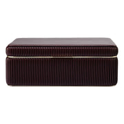 Wolf - Bella Large Jewelry Box - Bordeaux