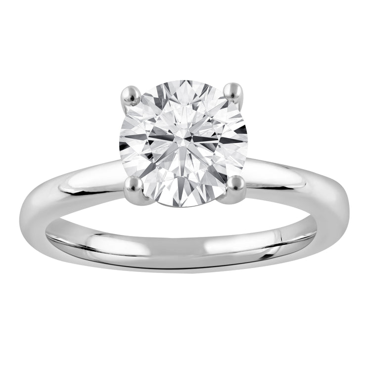 DIAMOND SOLITAIRE ENGAGEMENT RING - 2 CT ROUND