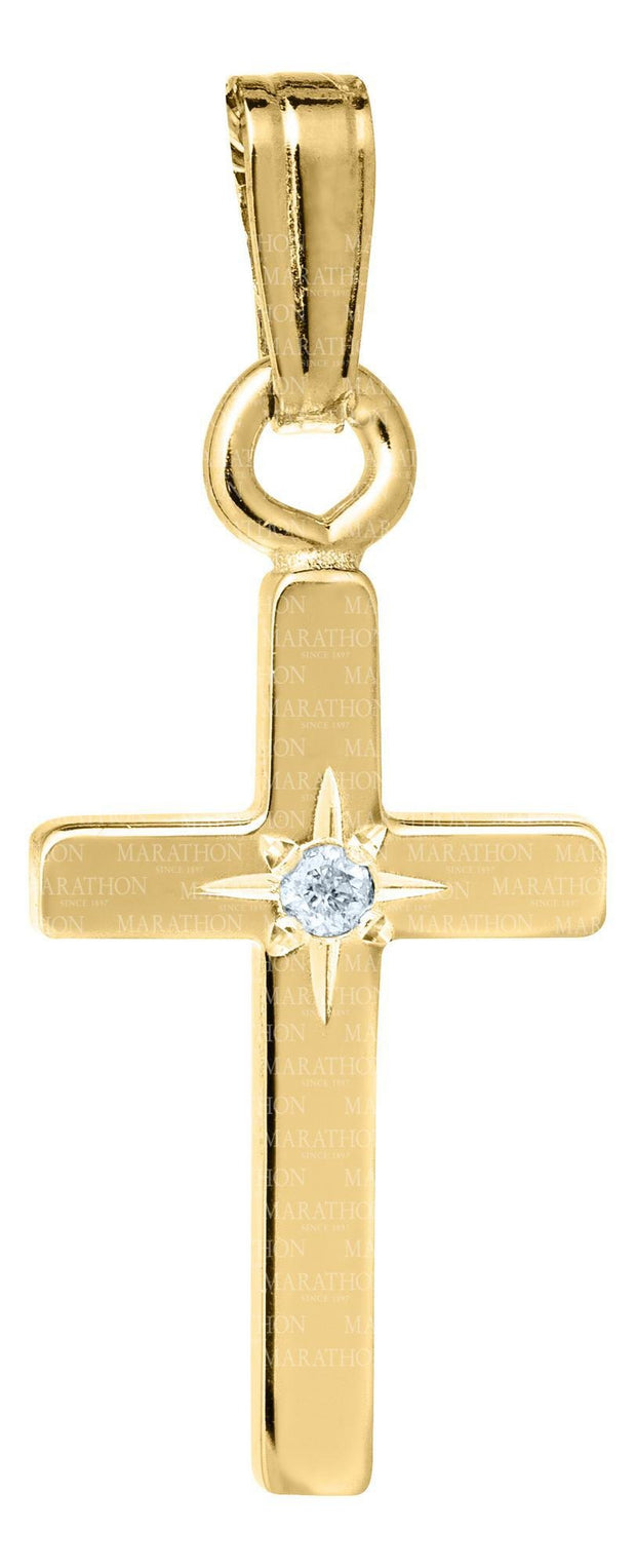 Diamond Cross Pendant