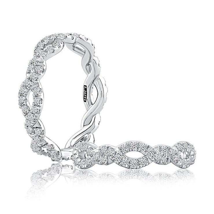 A Jaffe - Pave Twist Eternity Band