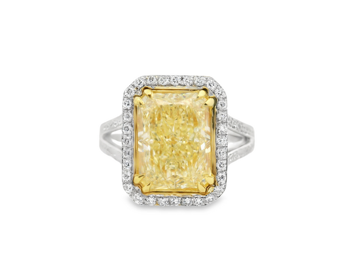 Yellow Diamond Ring