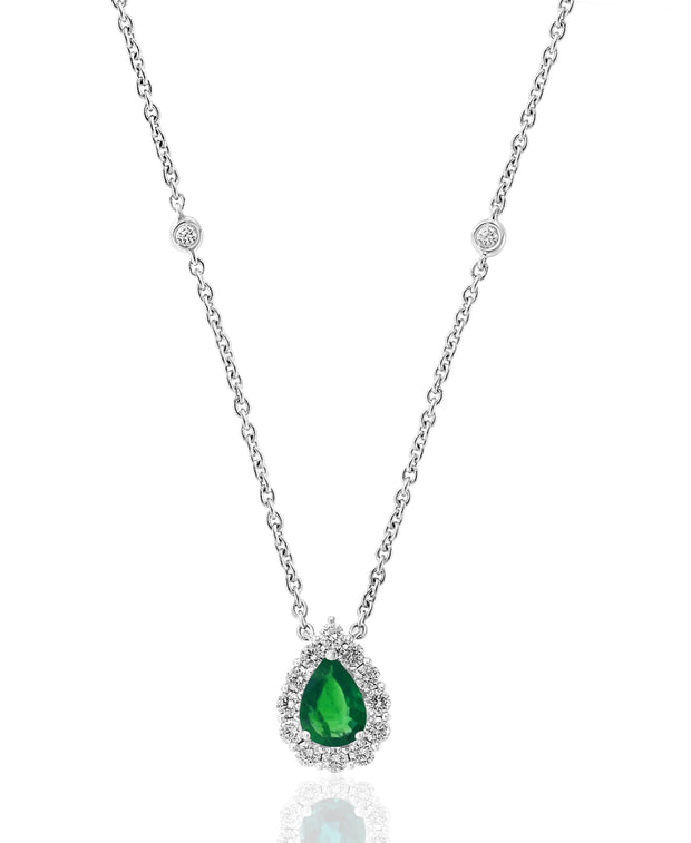 Emerald & Diamond Pendant