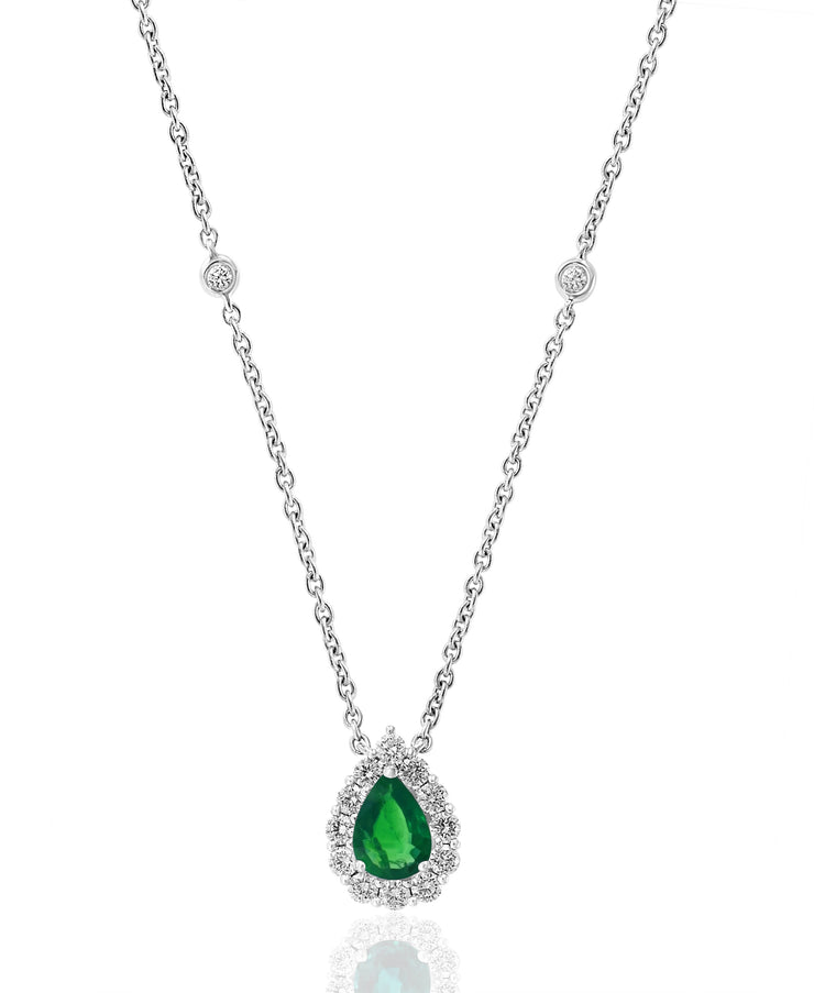 Emerald & Diamond Pendant