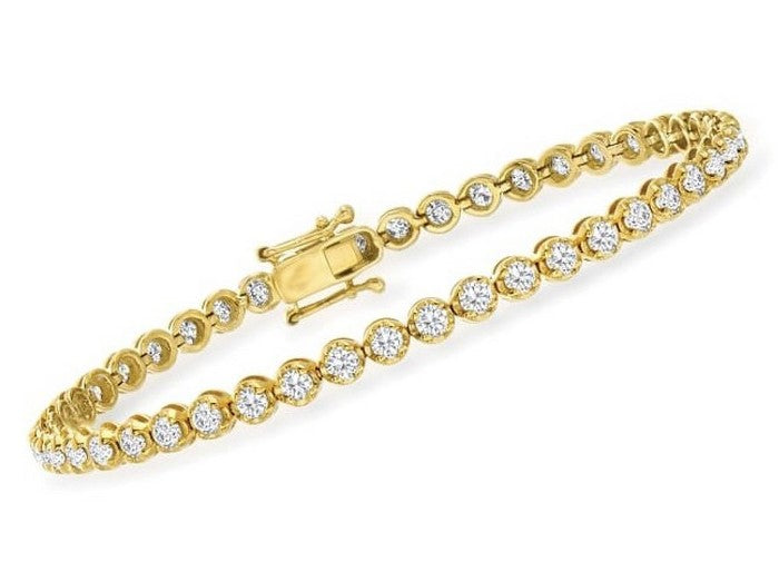 DIAMOND TENNIS BRACELET - 2 CT