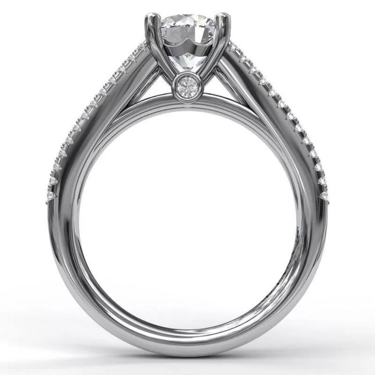 FANA - DIAMOND THREE ROW ENGAGEMENT RING