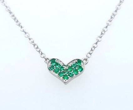 Emerald Heart Pendant