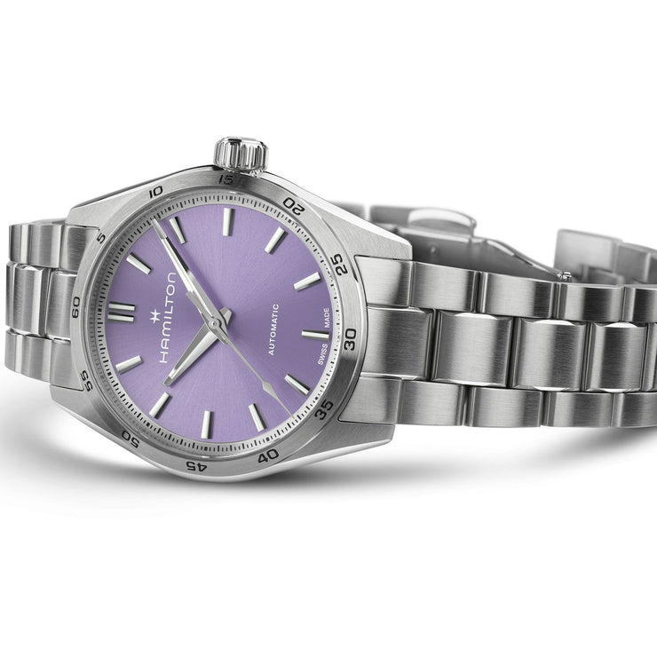 Hamilton Jazzmaster Performer Auto - Purple Dial