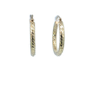 Gold Hoop Earring